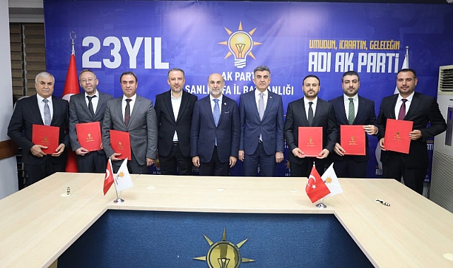 AK Parti Şanlıurfa'da Yeni Dönem: İlçe Başkanlıklarına Atamalar Yapıldı