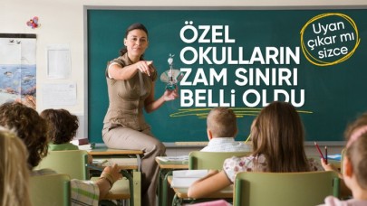 Özel okullarda uygulanacak zam oranları belli oldu