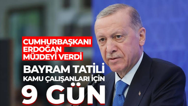 Ramazan Bayramı Tatili Resmileşti: Kamu Çalışanlarına 9 Günlük Tatil Müjdesi!