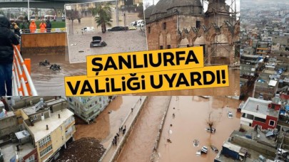 Şanlıurfa Valiliği’nden Yeni Sel Uyarısı: Bayramın İlk Günü 6 İlçede Kuvvetli Sağanak Bekleniyor!