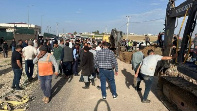 Şanlıurfa’da Kanalizasyon Çalışmasında Göçük: 4 İşçi Toprak Altında!