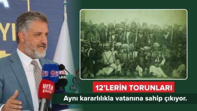“12’lerin Torunları Bugün de Aynı Kararlılıkla Vatanlarına Sahip Çıkıyor”