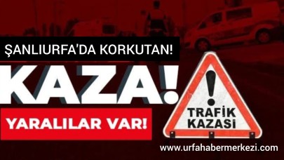 Şanlıurfa'da Polis Aracıyla Otomobil Çarpıştı: 1’i Polis 2 Yaralı