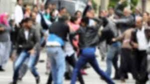 Şanlıurfa'da Fırıncılar Arasında Sokak Ortasında Sopalı Kavga!