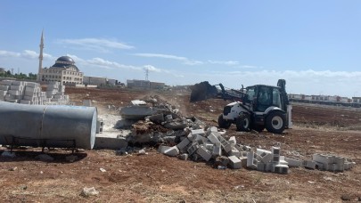 Viranşehir’de Kaçak Yapıya Geçit Yok: Ruhsatsız Yapı Yıkıldı
