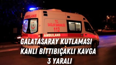 Galatasaray Kutlaması Kanlı Bitti: Şanlıurfa'da Bıçaklı Kavga, 3 Yaralı