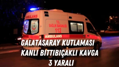 Galatasaray Kutlaması Kanlı Bitti: Şanlıurfa'da Bıçaklı Kavga, 3 Yaralı