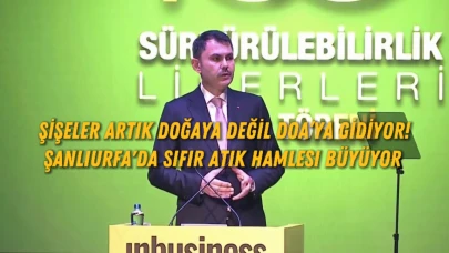 Şişeler Artık Doğaya Değil DOA’ya Gidiyor! Şanlıurfa'da Sıfır Atık Hamlesi Büyüyor