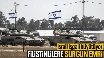İsrail Ordusundan Gazze'nin Kuzeyindeki Filistinlilere Sürgün Emri: Beş Mahalle Boşaltılıyor
