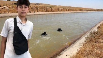 Şanlıurfa’da Sulama Kanalına Düşen 13 Yaşındaki Ahmet Ali’den Hâlâ Haber Yok!