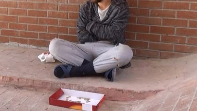 Şanlıurfa'da cami avlularında dilenci operasyonu