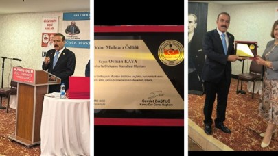 Şanlıurfalı Muhtar Türkiye Birincisi Oldu! Olukyanı Mahalle Muhtarı Osman Kaya “Yılın Muhtarı” Seçildi