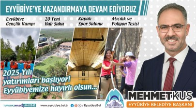 Başkan Mehmet Kuş, Eyyübiye’ye Spor ve Gençlik Yatırımı Yağmuru! 2025’e Dev Projelerle Giriş Yapılıyor