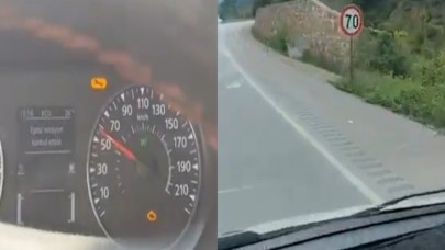 9 Bin TL Ceza Yedi, Tepkisini Trafik Tabelalarına Kustu! "300 Metrede 3 Farklı Hız Sınırı Olur mu?"