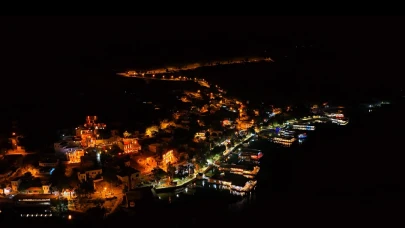 Halfeti'de Gece Turizmini Canlandıracak Işıklandırma Projesi Tamamlandı