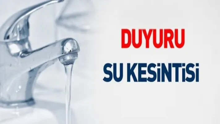 Şanlıurfa’da 5 Saatlik Su Kesintisi Uyarısı