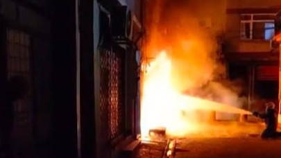 Şanlıurfa’da Mobilya Dükkanı Alevlere Teslim Oldu!