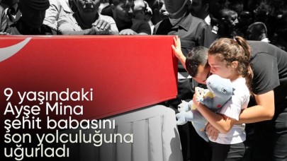 Kayseri’de Şehit Uzman Çavuş’a Gözyaşlarıyla Veda: Küçük Kızından Oyuncaklı Veda