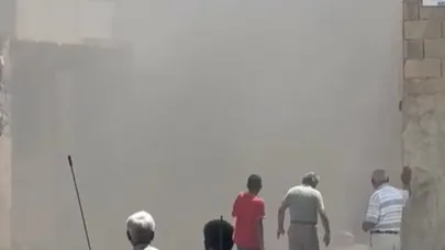 Şanlıurfa’da Korkutan Anlar: Trafo Patlaması Sonrası Evde Yangın