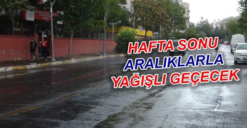 Urfalılar yeni yılın ilk gününe yağmurla uyandı