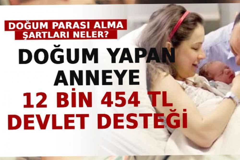 Doğum Yapan Anneye 12 Milyar 454 TL Devlet Desteği