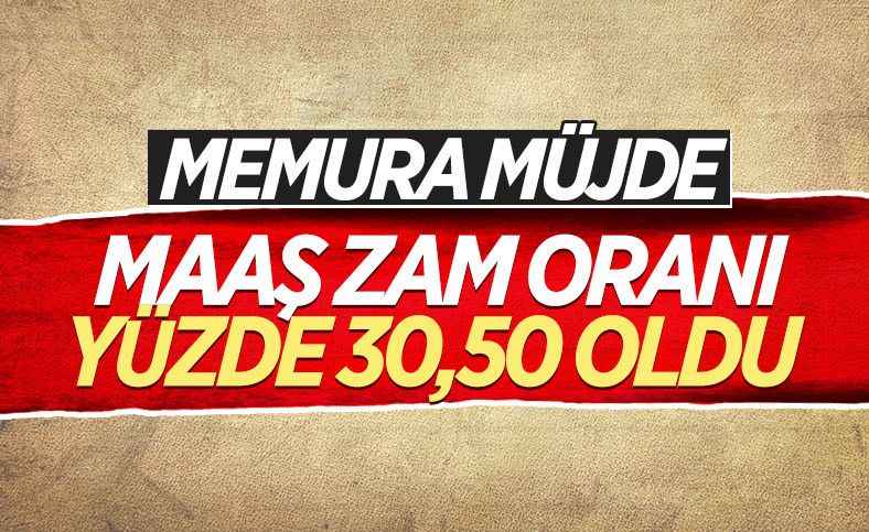 Cumhurbaşkanı Erdoğan: Memur maaş artış oranını yüzde 30,5'e çıkardık