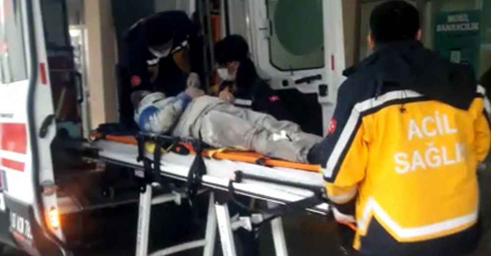 Şanlıurfa'da inşaatta iskele çöktü! 2 Yaralı