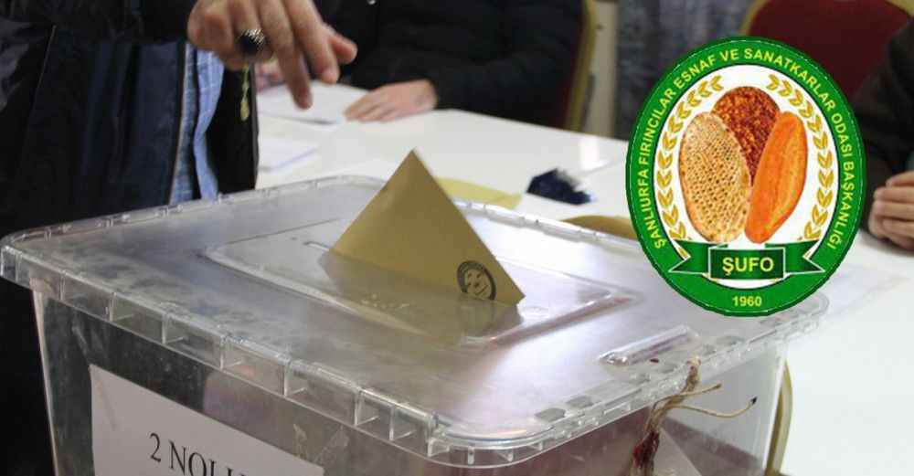 Şanlıurfa Fırıncılar Odası'nda seçim heyecanı yaşanıyor
