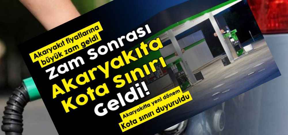 Akaryakıt ve otogaz için yeni dönem resmen duyuruldu!