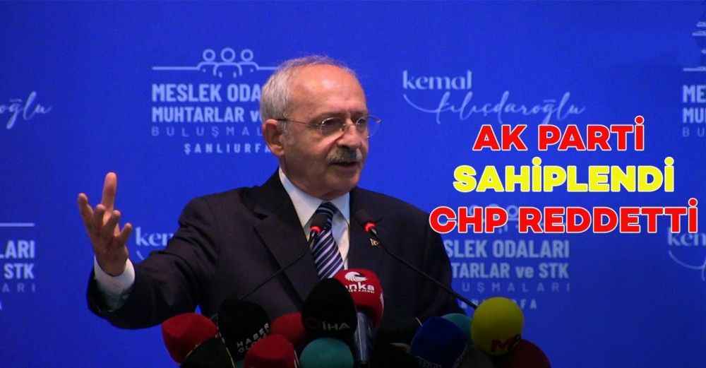 Kılıçdaroğlu’nun Urfa’da verdiği vaadi İzmir’de partisi reddetti