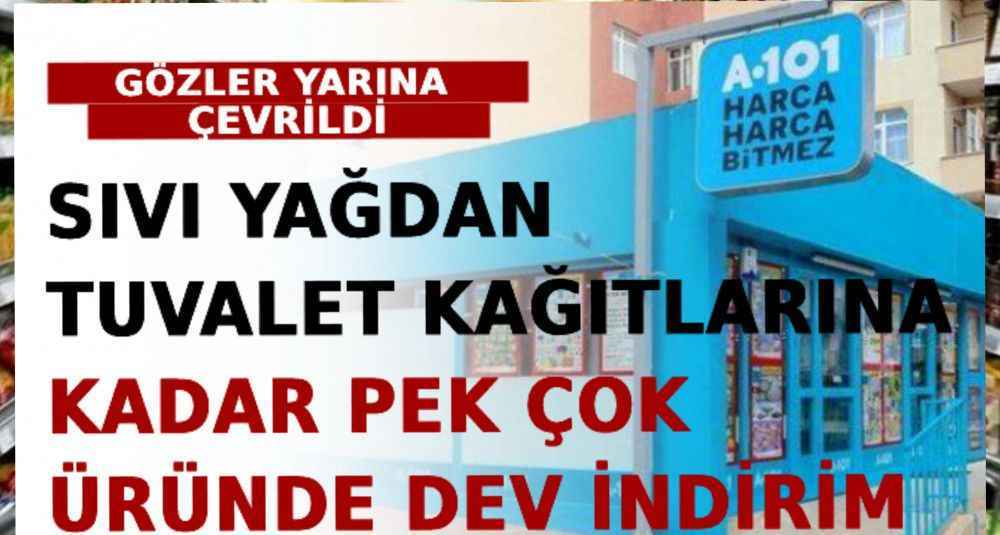 Gözler Yarına Çevrildi! Sıvı Yağdan Tuvalet Kağıtlarına Kadar Pek Çok Üründe Dev İndirim Yapıldı!