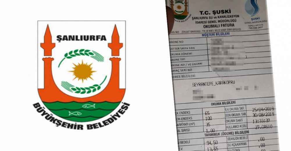 Urfa'da suya yüzde 50 zam geliyor iddialarına yanıt geldi!