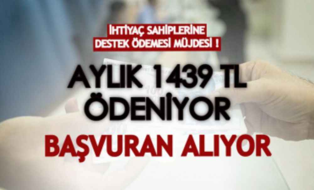 İhtiyaç sahiplerine Vakıflar ödemesi müjdesi! Aylık 1439 TL veriliyor, başvuran alıyor!