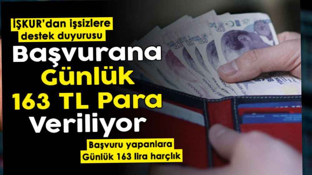 İŞKUR’dan işsiz vatandaşlara destek duyurusu!