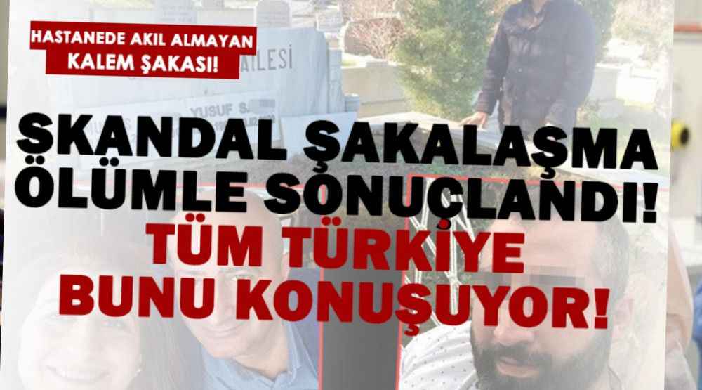 Hemşire ve tekniker arasında skandal şakalaşmada 1 Hasta Öldü
