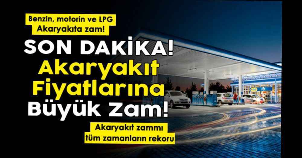 Benzin, motorin ve LPG dikkat! Zam Geliyor!