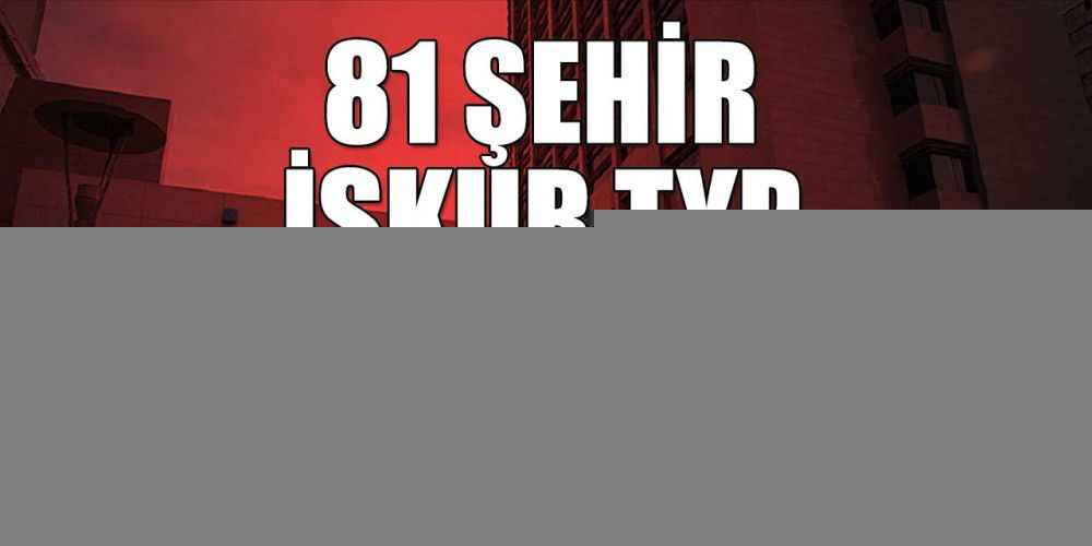 Urfa Dahil 81 İlde İŞKUR TYP İşçi Kamu Personel Alımı Yapacak