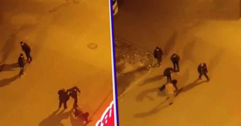 Mahalleliden uyuşturucu satıcısına meydan dayağı!