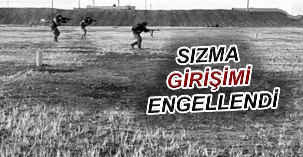 Urfa sınırında taciz ateşi! Etkisiz hale getirildi