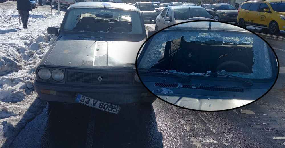 Yolun karşısına geçmek isterken canından oluyordu!
