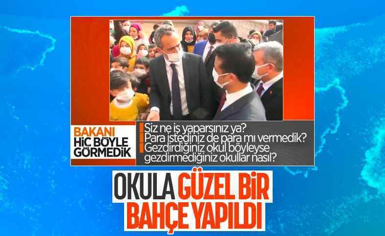 Şanlıurfa'daki okulun bahçesi yenilendi, çehresi değişti