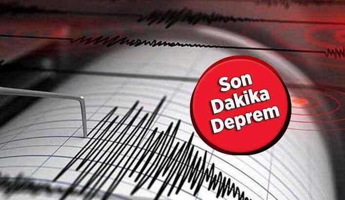 4.8 Büyüklüğünde Deprem!