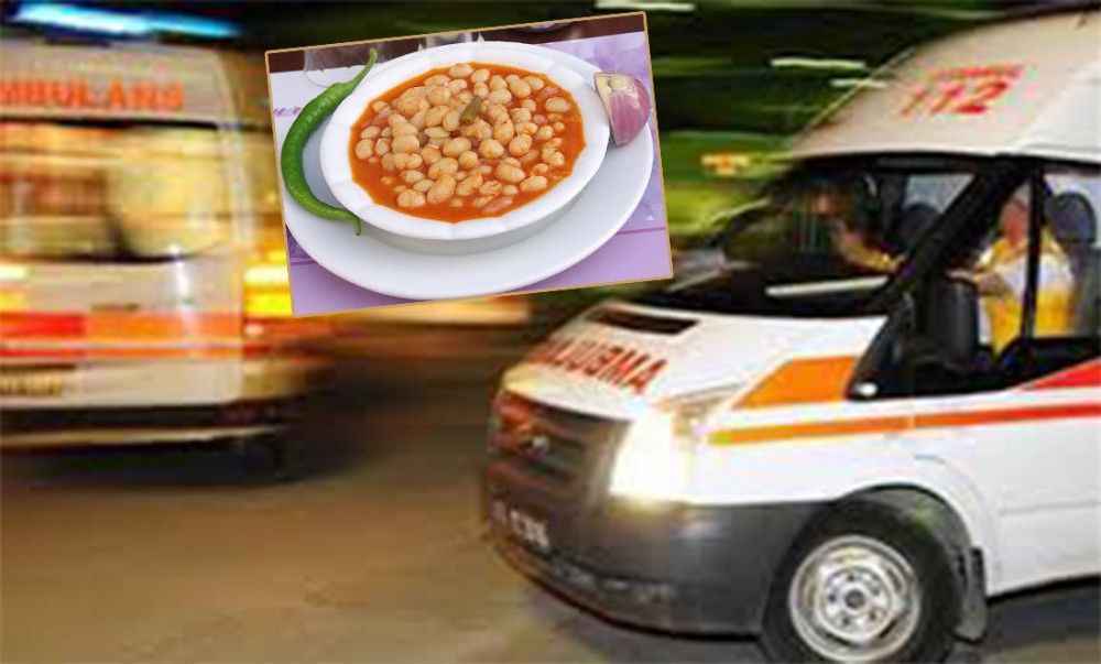 Şanlıurfa'da Kuru fasulye ve pilav zehirledi!