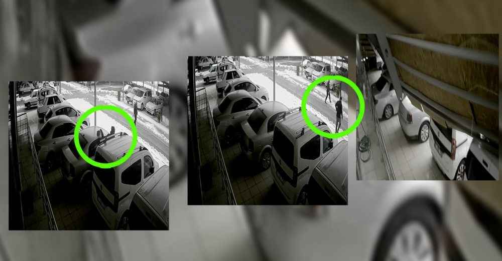 Urfa'da Saniyelerle kurtuldu! İşte Galericiler Sitesi'ndeki çökme anının görüntüleri
