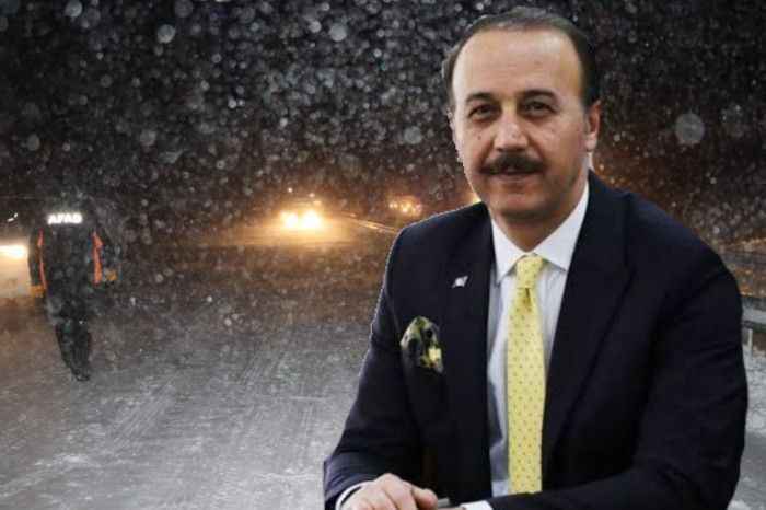 40 mahallede çalışma sürüyor! Şanlıurfa Valiliği'nden yine kar uyarısı