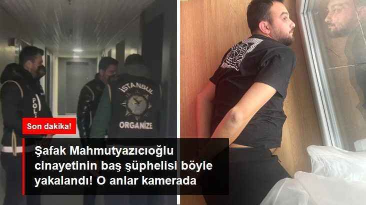 Şafak Mahmutyazıcıoğlu cinayetinin baş şüphelisi yakalandı! Operasyon anı kamerada