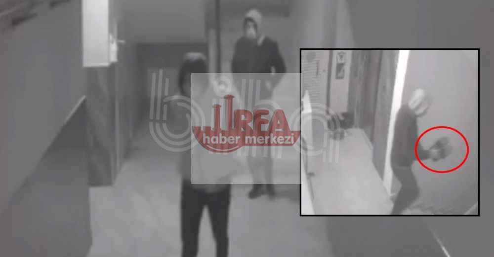 Urfa’da ayakkabı hırsızlığı güvenlik kamerasında