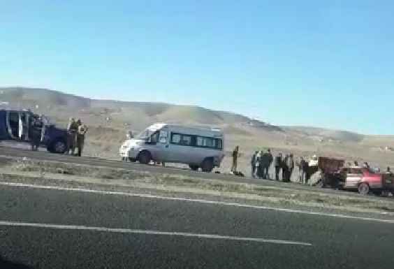 Urfa-Adıyaman yolunda kaza!
