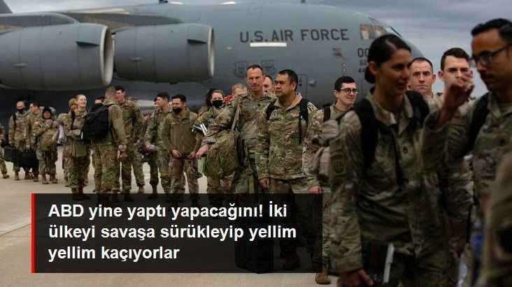 Bak sen şu işe! Ukrayna ile Rusya arasında savaş kışkırtıcılığı yapan ABD, Kiev'i terk eden ilk ülke oldu