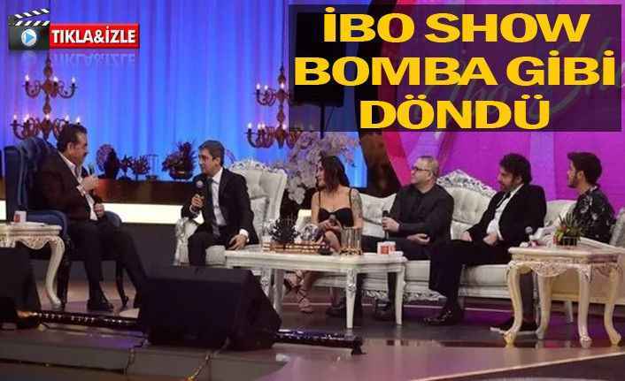Taşıyan, İbo Show'da kendine geldi